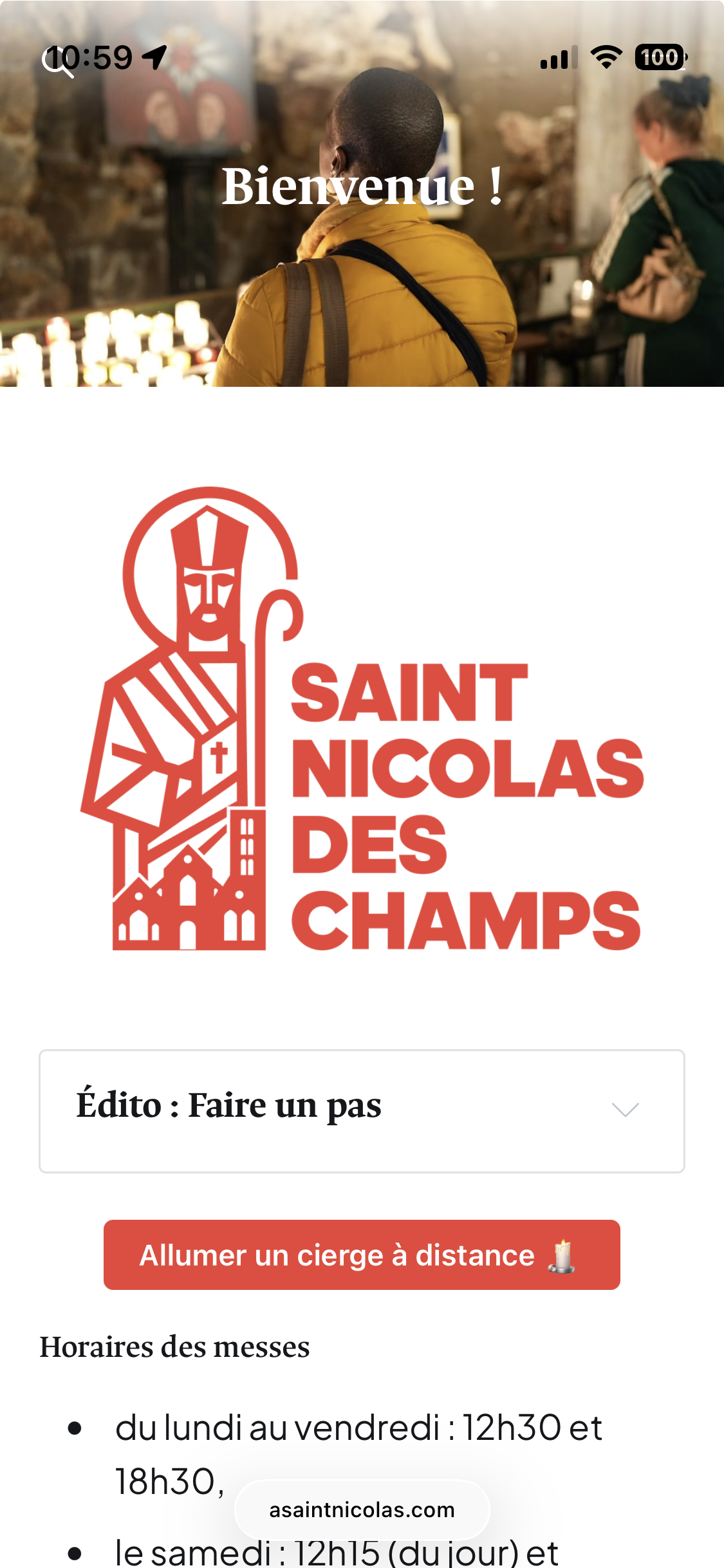 Nouveau site web !