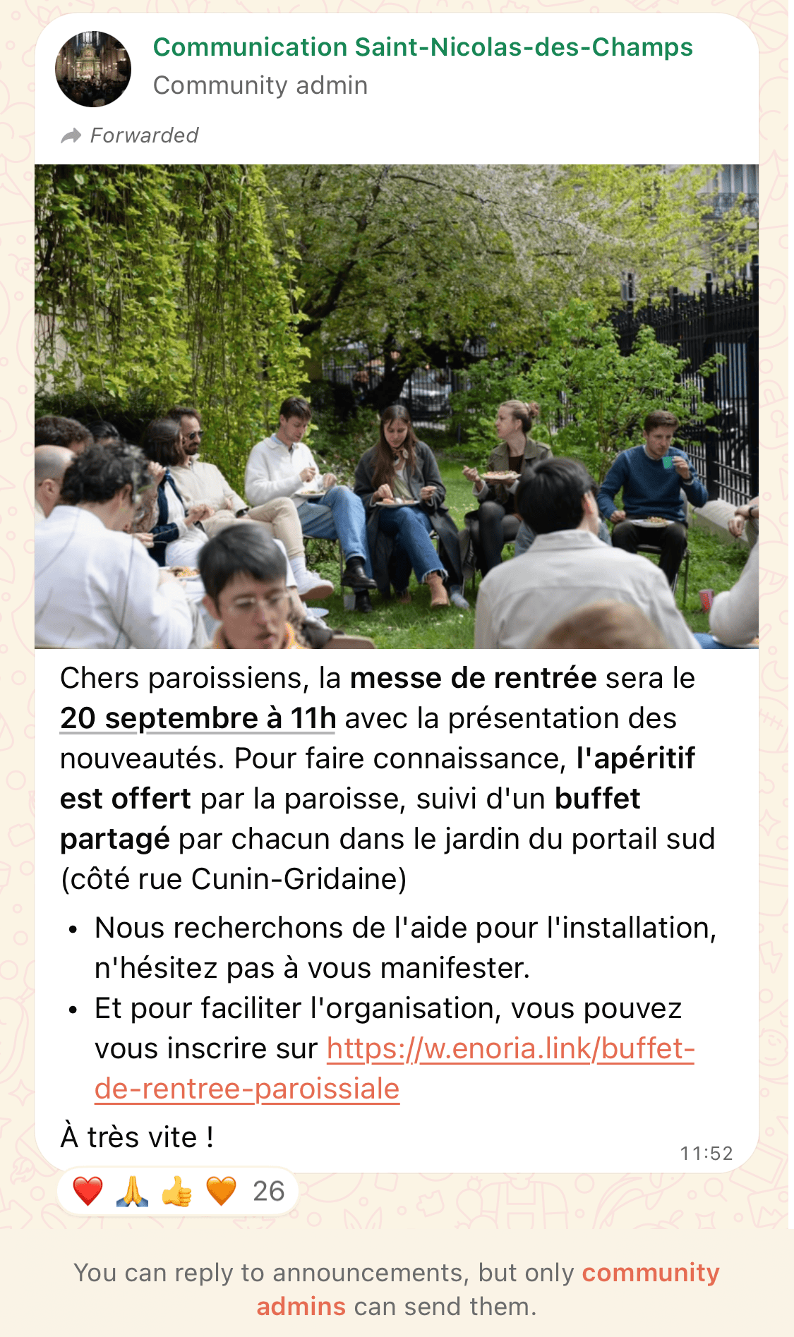 Du neuf pour la rentrée