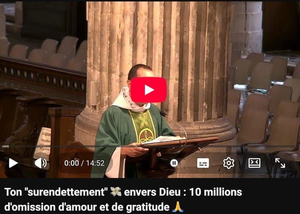Nos omissions d'amour et de gratitude