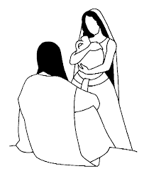 Rosalie rencontre Jésus et lui parle en sortant de Saint-Nicolas-des-Champs