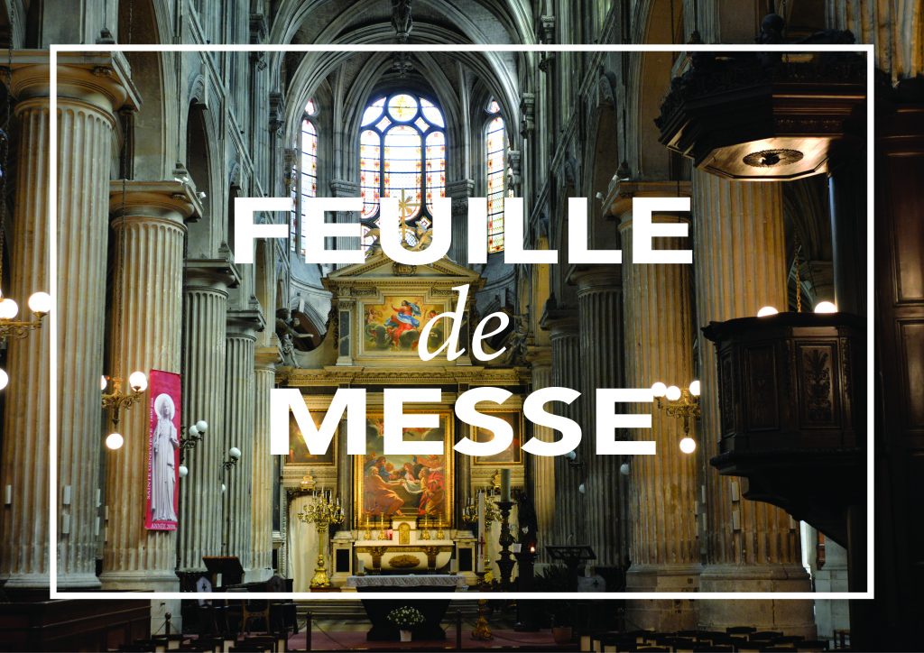 Messe Des Malades Saint Nicolas Des Champs