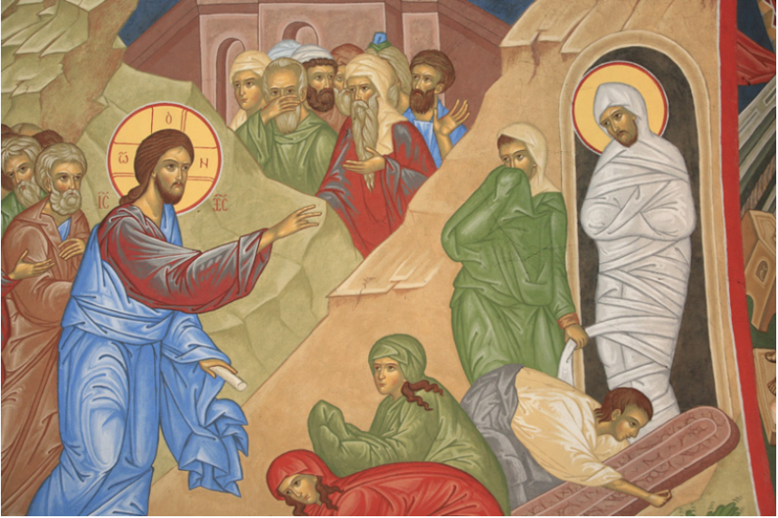 « Lazare viens dehors »