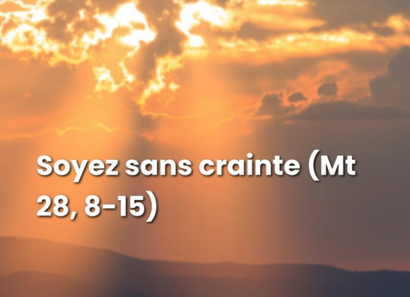 Dieu nous veut vivant