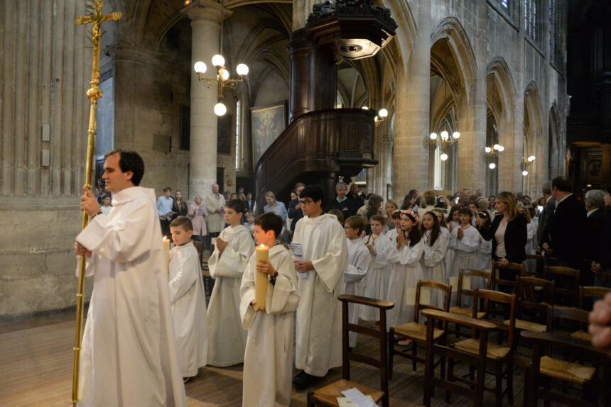 Célébration des premières communions